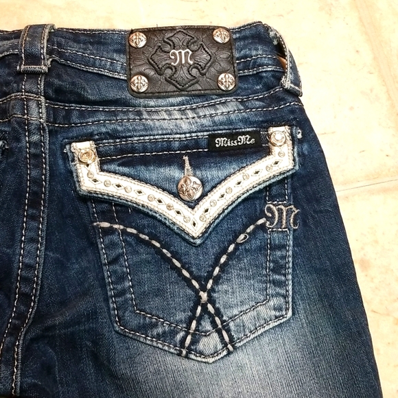 Miss Me Blue Boot Cut Jeans Premium Quality - Picture 6 of 6